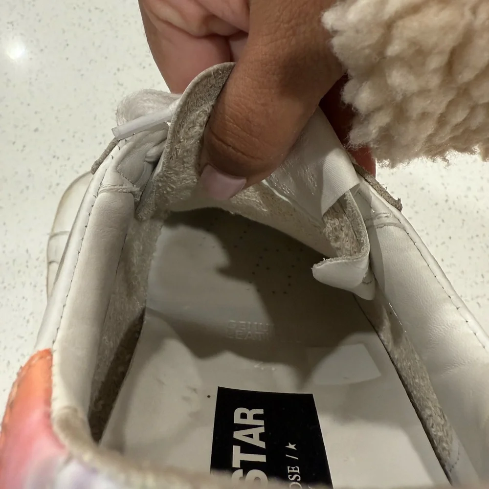 Golden Goose White Sneakers with Star Detail - Picture 2 of 6